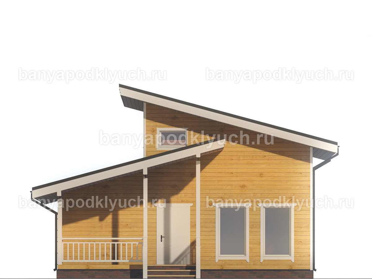 Баня из бруса 9x9 м Баня из бруса 9x9 м